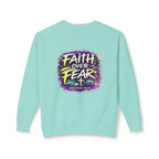 Holy Rollers Cross logo sweatshirt | Faith Over Fear graphic sweatshirt