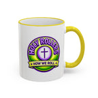 Holy Roller Howlbat Logo Mug | Accent Rim & Handle