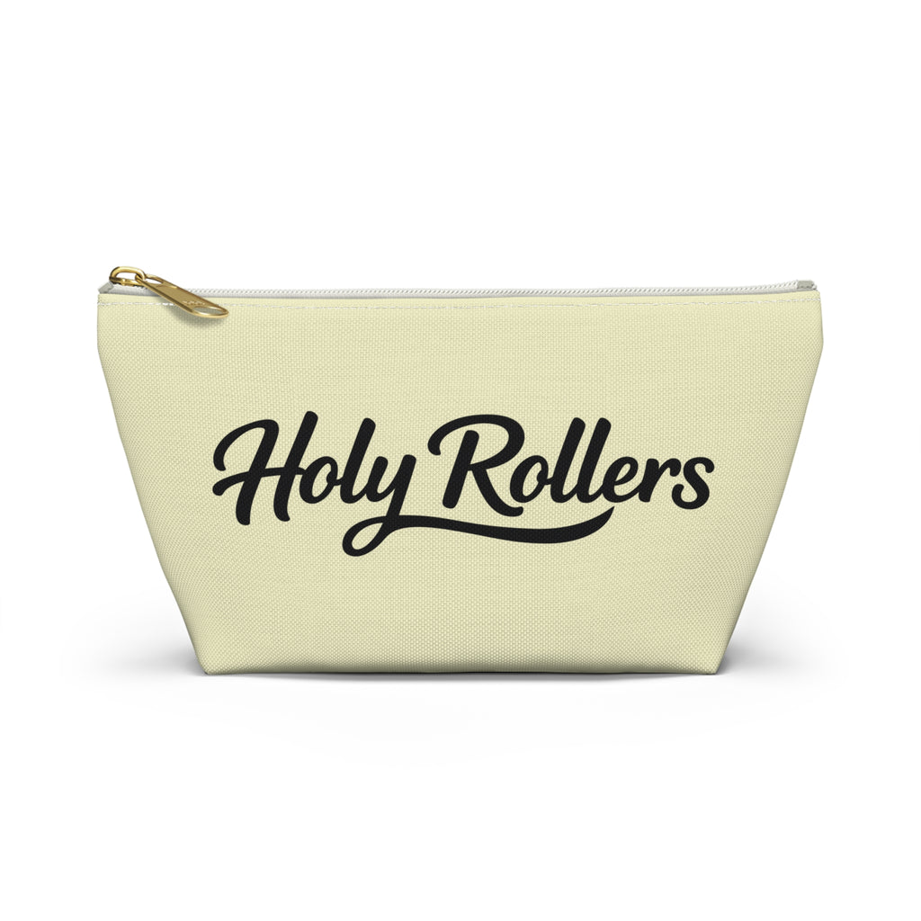 Holy Rollers Christian apparel thumbnail: Grace Upon Grace Accessory Pouch — 'Holy Rollers' Christian Makeup & Travel Bag