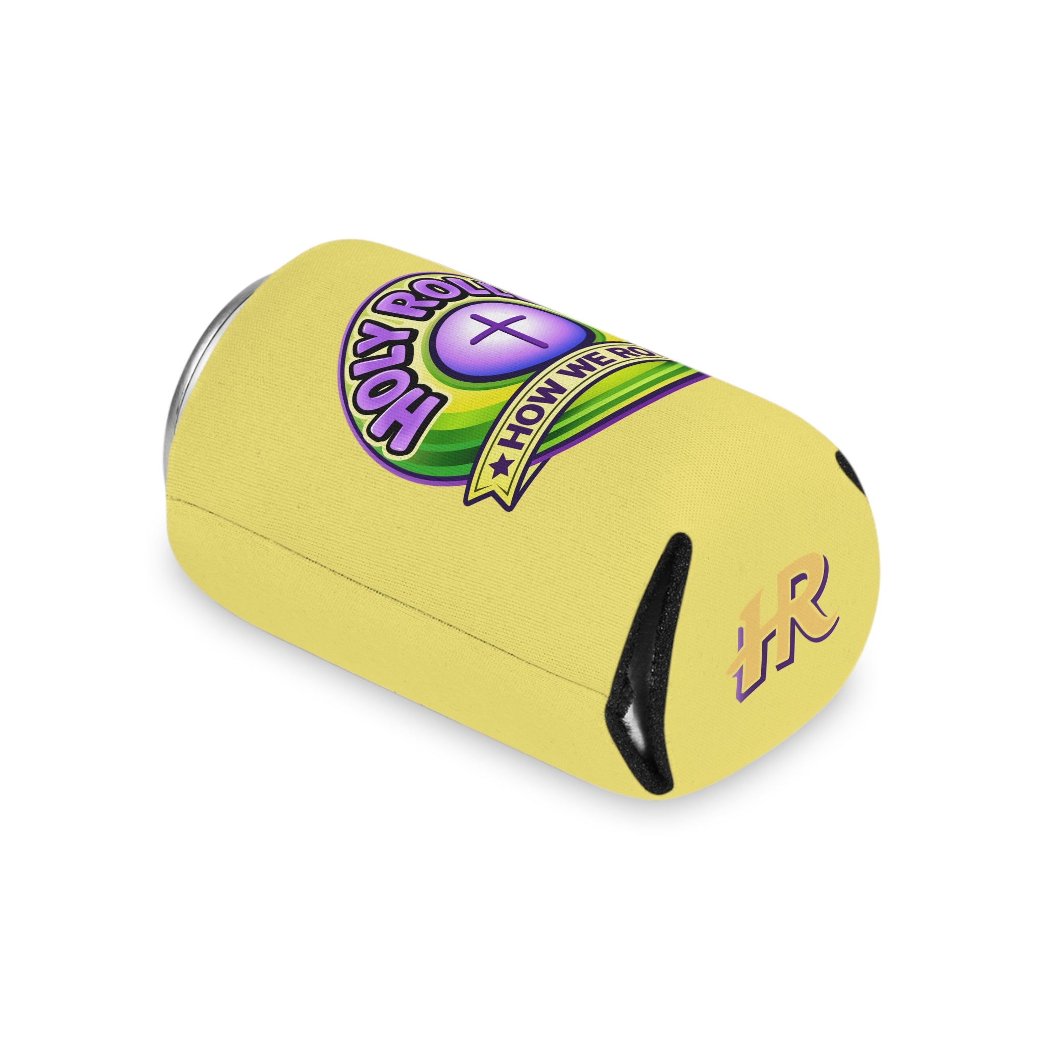 Holy Rollers Christian apparel: Christian Can Cooler — “Holy Rollers” & “Be Strong & Courageous” Can Koozie