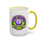 Copy of Holy Roller Howlbat Logo Mug | Accent Rim & Handle
