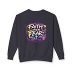 Holy Rollers Cross logo sweatshirt | Faith Over Fear graphic sweatshirt