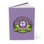 Faith Over Fear Hardcover Journal | Holy Rollers How We Roll Notebook