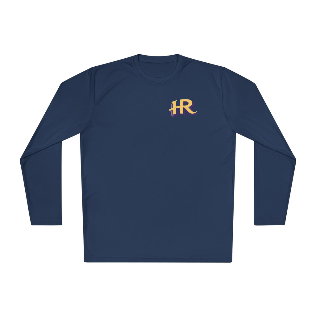 Holy Rollers Christian apparel thumbnail: Holy Rollers graphic long sleeve tee | How We Roll faith design