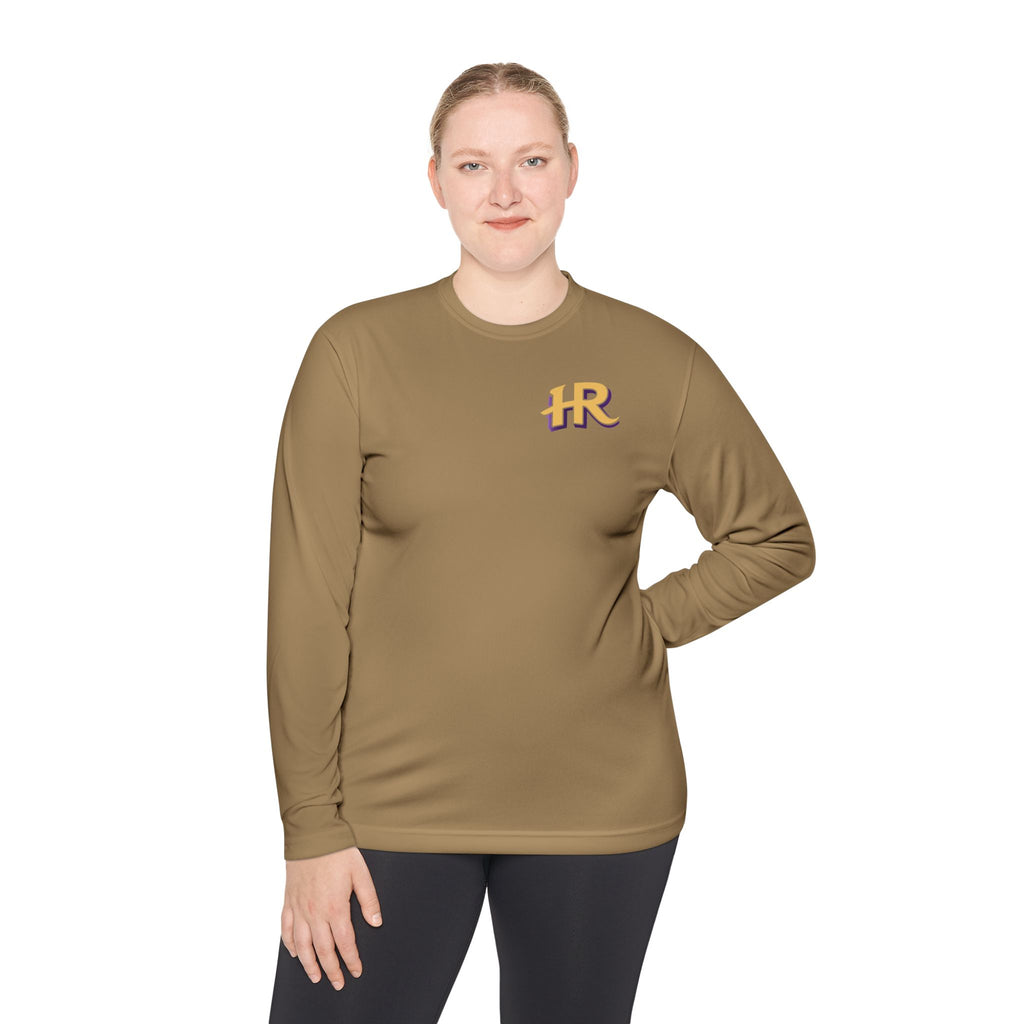 Holy Rollers Christian apparel thumbnail: Holy Rollers graphic long sleeve tee | How We Roll faith design