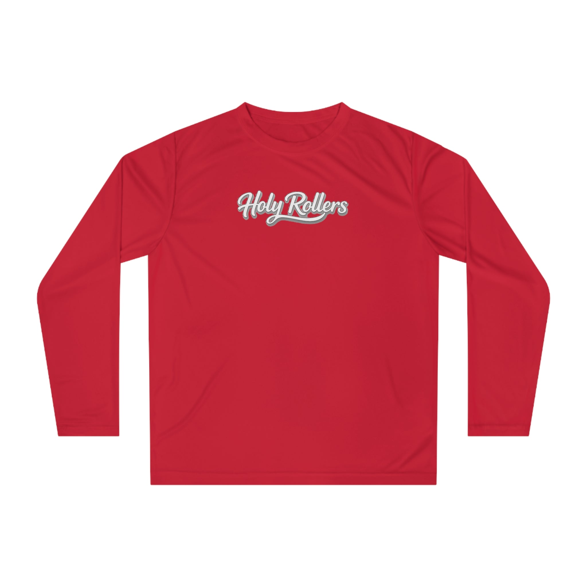 Holy Rollers Christian apparel: Holy Rollers Performance Long Sleeve — "Light of the World" Christian Shirt