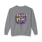 Holy Rollers Cross logo sweatshirt | Faith Over Fear graphic sweatshirt