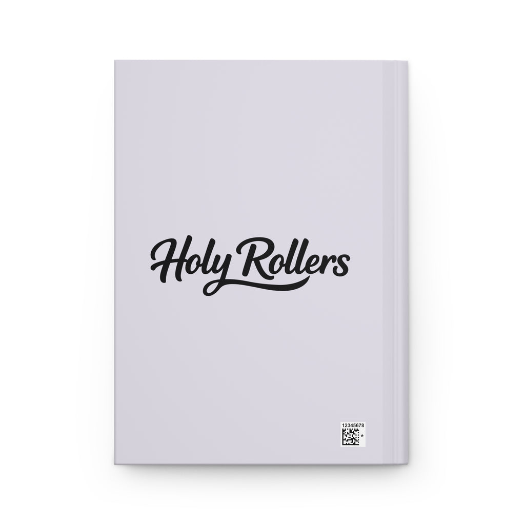 Holy Rollers Christian apparel thumbnail: Holy Rollers Hardcover Journal | Holy Rollers How We Roll Notebook