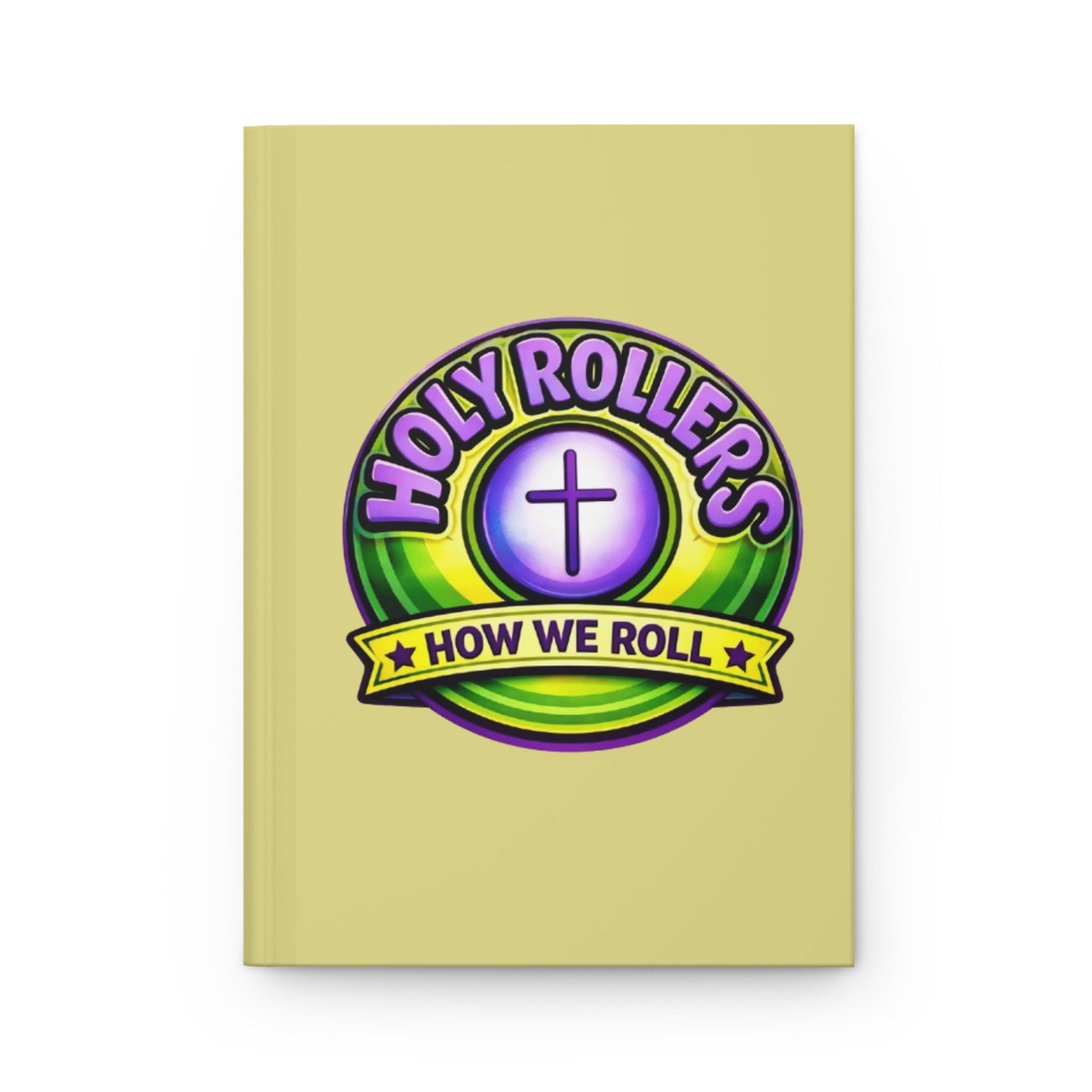 Holy Rollers Christian apparel: Walk by Faith Hardcover Journal | Holy Rollers How We Roll Notebook