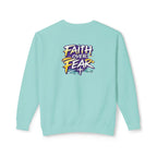Holy Rollers Cross logo sweatshirt | Faith Over Fear graphic sweatshirt
