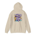 Faith Over Fear Hoodie — Holy Rollers Inspirational Pullover