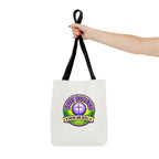 Christian Tote Bag — "Walk by Faith" / "Holy Rollers" Inspirational Canvas Tote