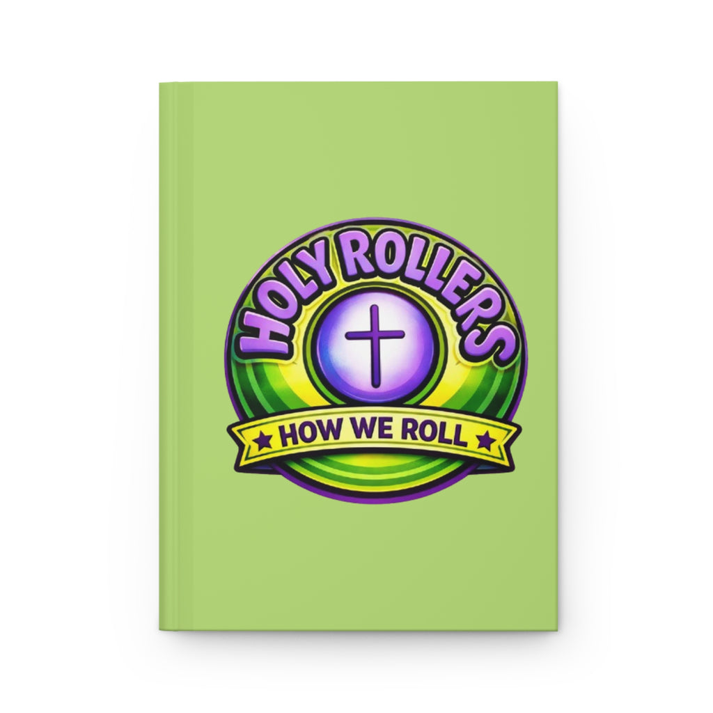 Holy Rollers Christian apparel thumbnail: Walk by Faith Hardcover Journal | Holy Rollers How We Roll Notebook