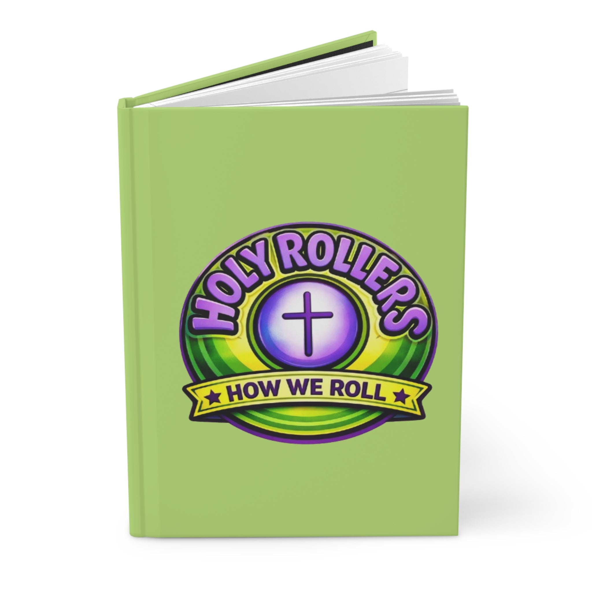Holy Rollers Christian apparel: Walk by Faith Hardcover Journal | Holy Rollers How We Roll Notebook