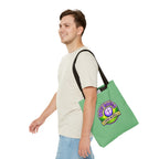 Christian Tote Bag — "Rolling in His Promises" / Holy Rollers Design