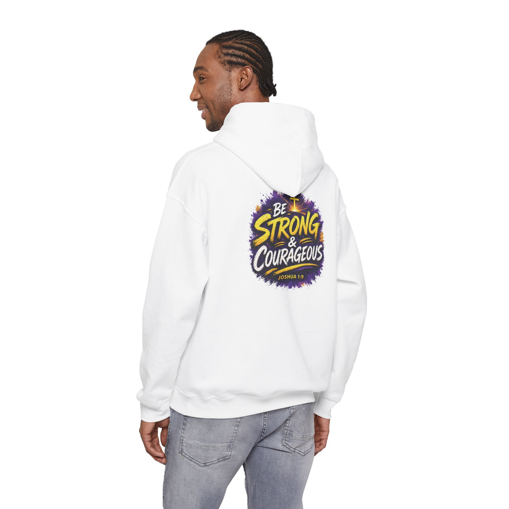 Holy Rollers Christian apparel thumbnail: Copy of  Holy Rollers Hoodie | Be Strong and Courageous