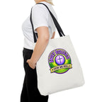 Christian Tote Bag — "Walk by Faith" / "Holy Rollers" Inspirational Canvas Tote