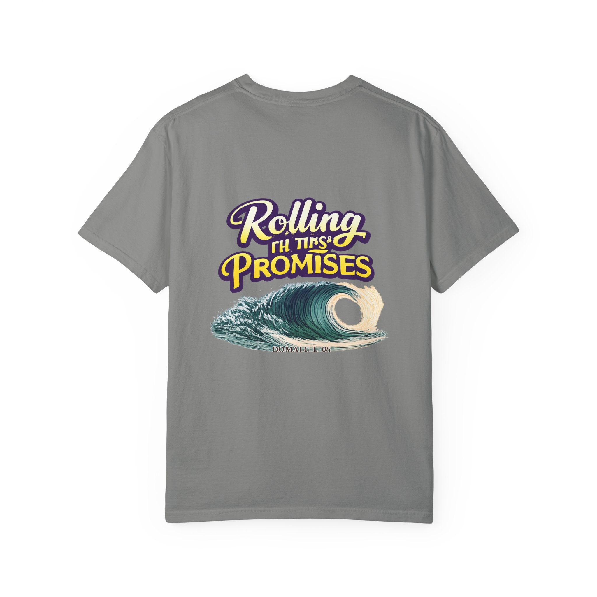 Holy Rollers Christian apparel: Rolling in His Promises Holy Rollers T-shirt | Joyful Faith Christian Message