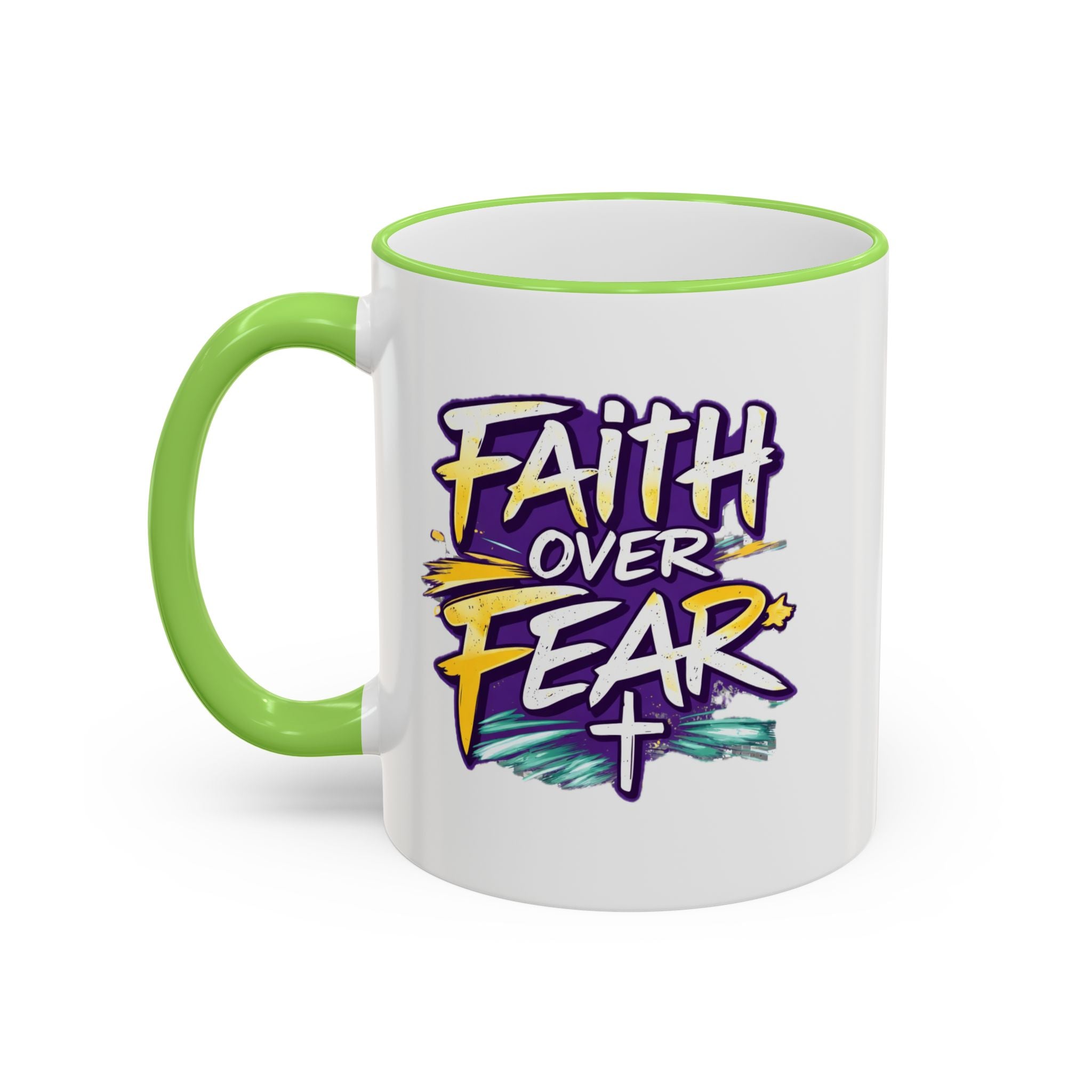 Holy Rollers Christian apparel: Copy of Holy Roller Howlbat Logo Mug | Accent Rim & Handle