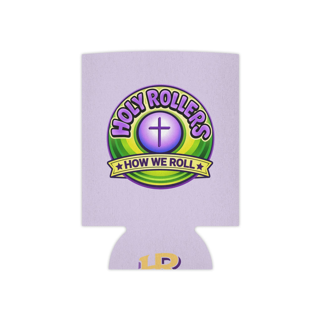 Holy Rollers Christian apparel thumbnail: Faith-Based Can Cooler — “Holy Rollers” & “Faith Over Fear” Drink Koozie