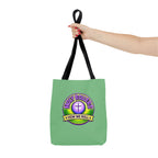 Christian Tote Bag — "Rolling in His Promises" / Holy Rollers Design