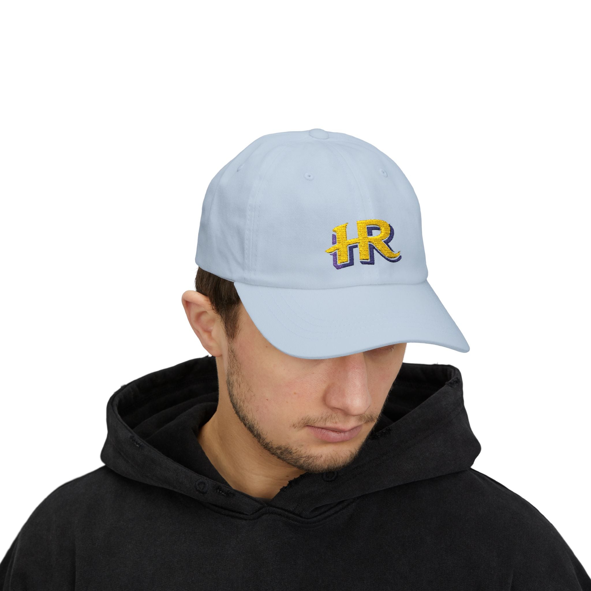 Holy Rollers Christian apparel: Embroidered Holy Rollers HR Baseball Dad Cap — Adjustable Classic Dad Hat