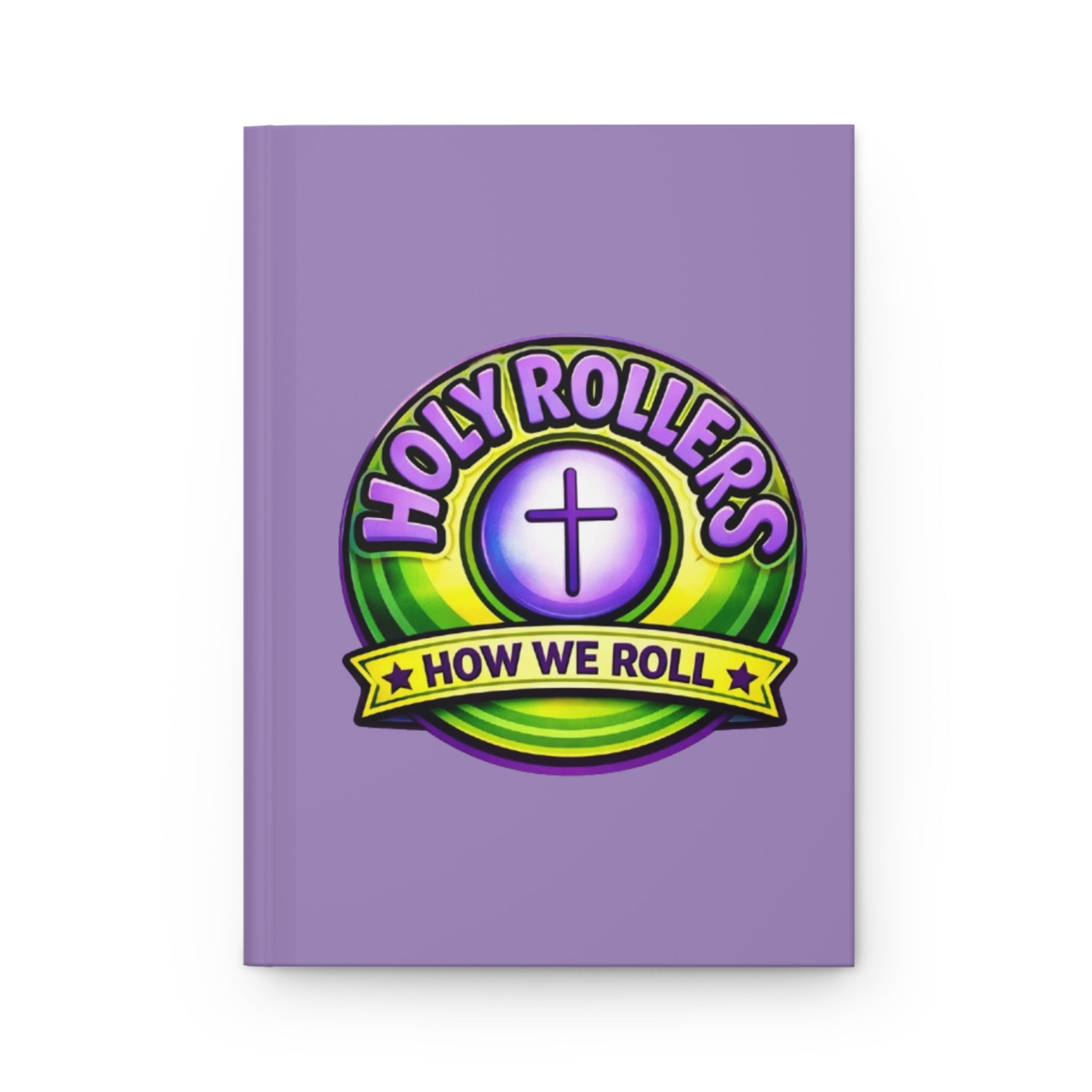 Holy Rollers Christian apparel: Faith Over Fear Hardcover Journal | Holy Rollers How We Roll Notebook