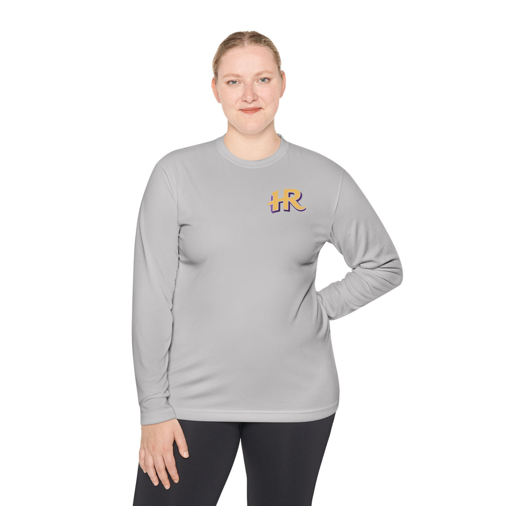 Holy Rollers Christian apparel thumbnail: Holy Rollers graphic long sleeve tee | How We Roll faith design