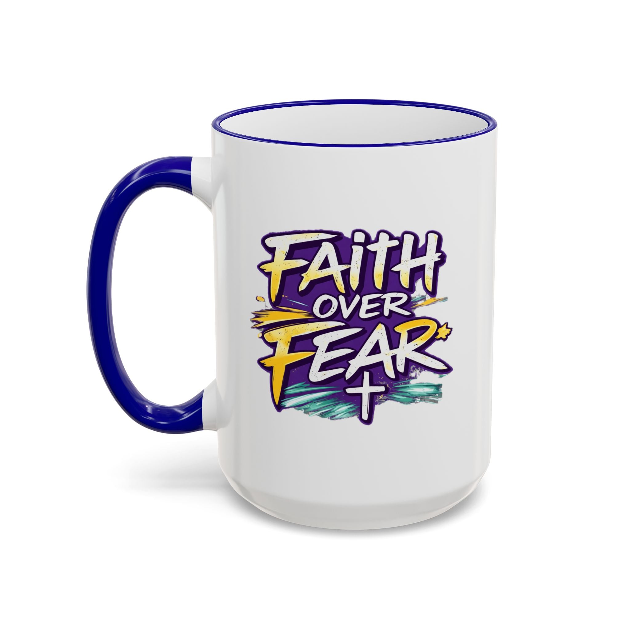 Holy Rollers Christian apparel: Copy of Holy Roller Howlbat Logo Mug | Accent Rim & Handle