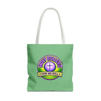 Christian Tote Bag — "Rolling in His Promises" / Holy Rollers Design