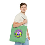 Christian Tote Bag — "Rolling in His Promises" / Holy Rollers Design