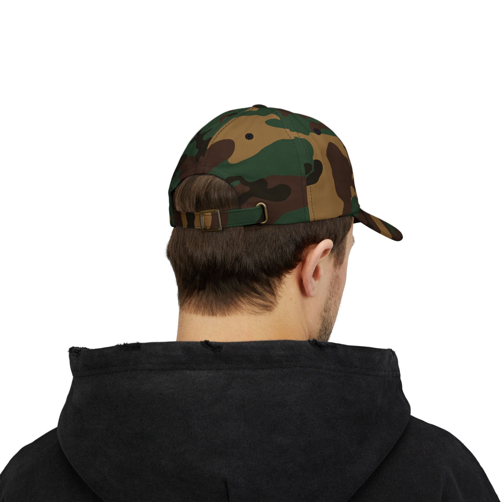 Holy Rollers Christian apparel thumbnail: Embroidered Holy Rollers HR Baseball Dad Cap — Adjustable Classic Dad Hat