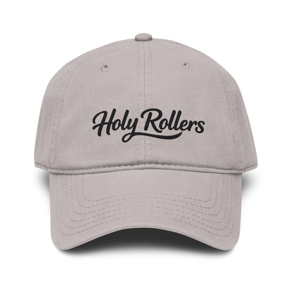 Holy Rollers Christian apparel thumbnail: Holy Rollers Baseball Cap | Script Logo Embroidered Hat