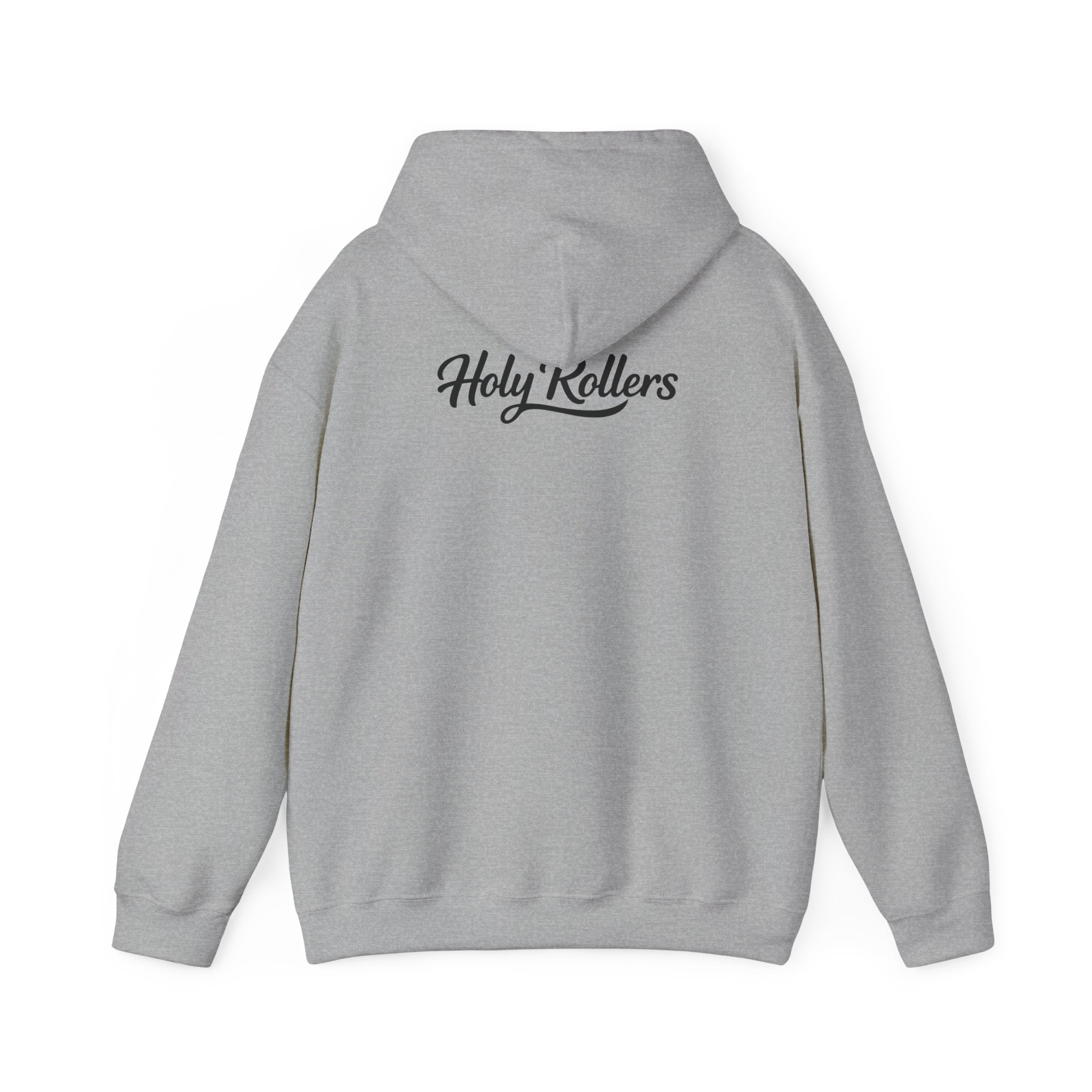 Holy Rollers Christian apparel: Holy Rollers faith walking design Hoodie | How We Roll gospel sweatshirt