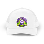 Holy Rollers cross logo Trucker Hat | How We Roll emblem