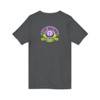 Holy Rollers word-logo t-shirt | Holy Rollers How We Roll V-neck