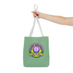 Christian Tote Bag — "Rolling in His Promises" / Holy Rollers Design