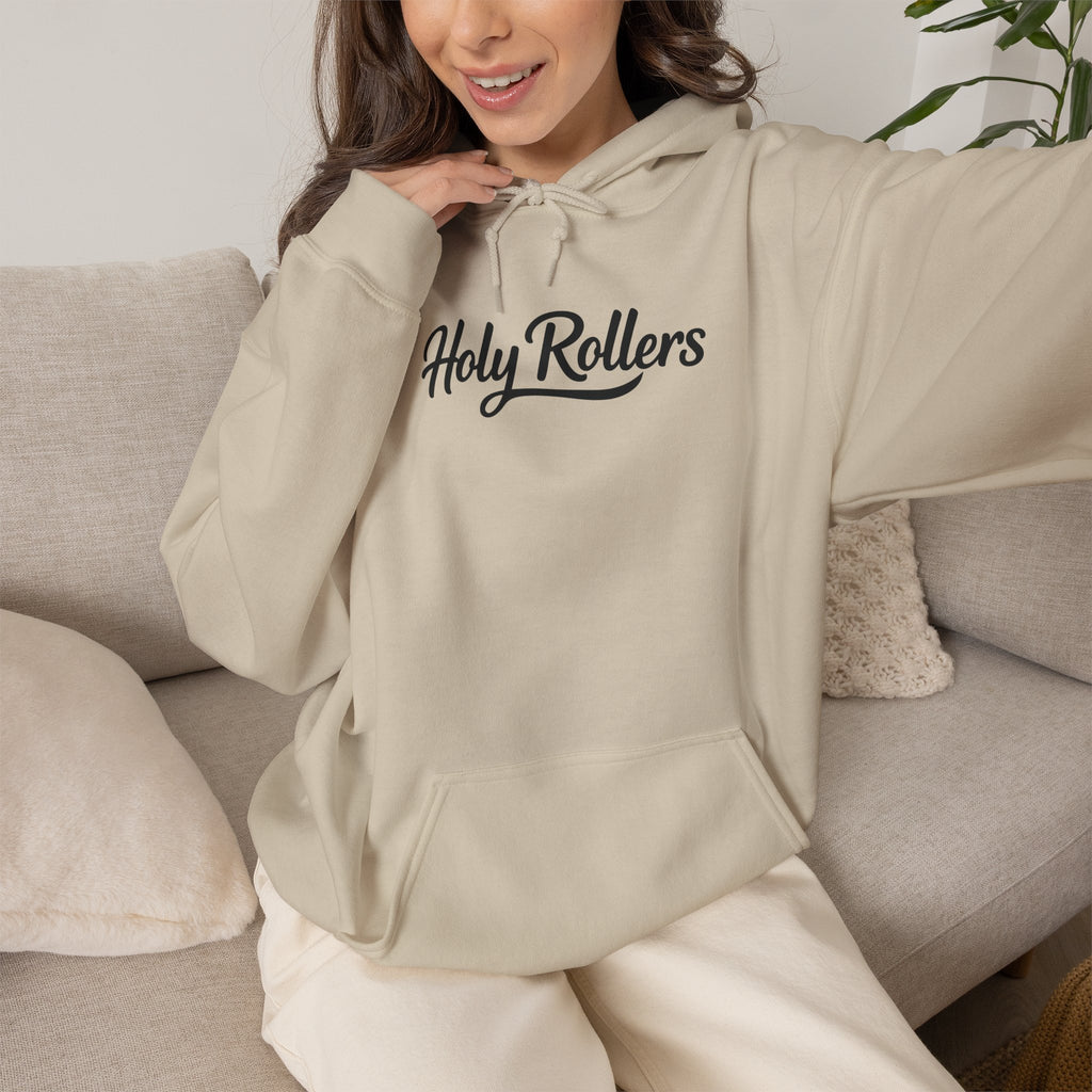 Holy Rollers Christian apparel thumbnail: Holy Rollers "Light of the World" Hoodie — Christian Faith Graphic Pullover