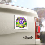 Car Magnet — “Holy Rollers: How We Roll” Christian Cross Vinyl Sticker