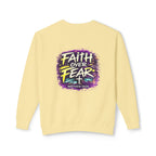 Holy Rollers Cross logo sweatshirt | Faith Over Fear graphic sweatshirt