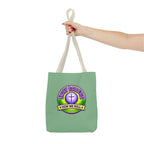 Christian Tote Bag — "Rolling in His Promises" / Holy Rollers Design