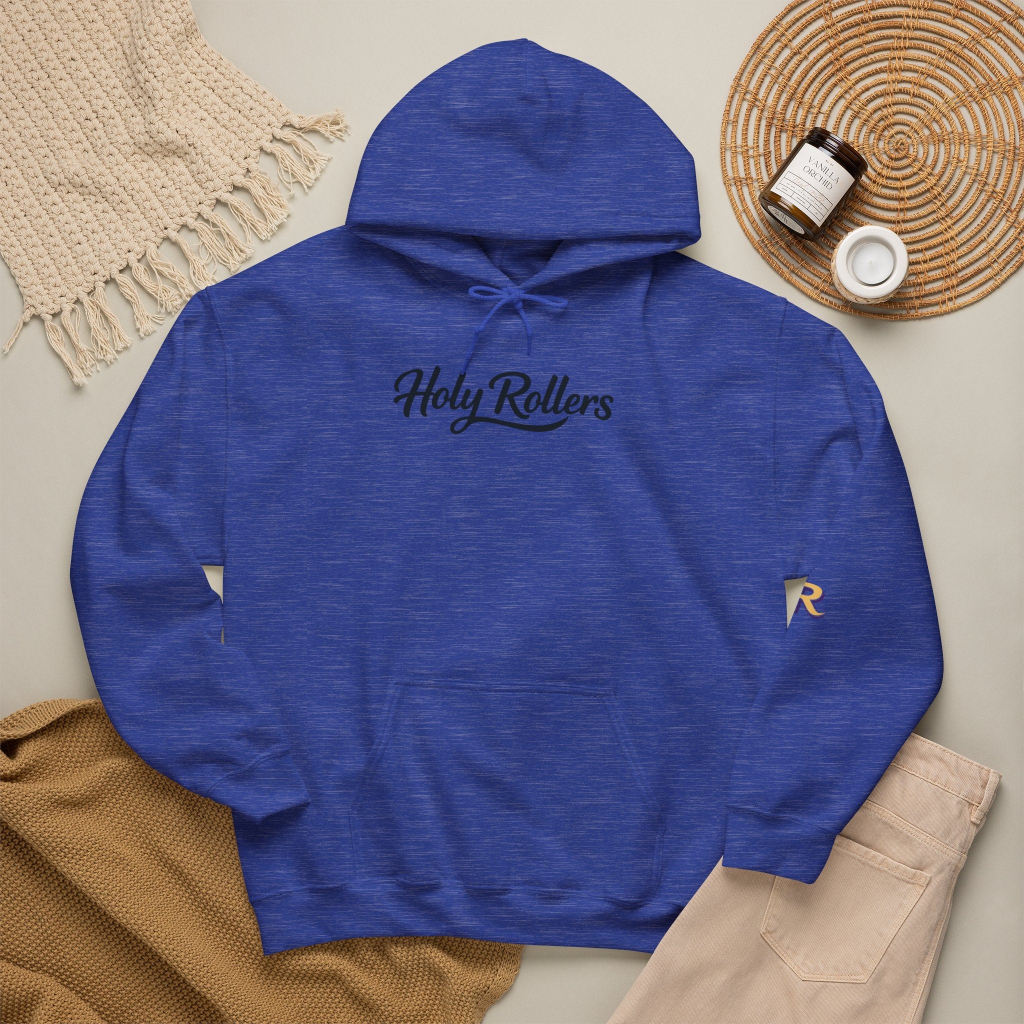 Holy Rollers Christian apparel: Holy Rollers "Light of the World" Hoodie — Christian Faith Graphic Pullover