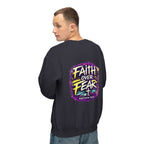 Holy Rollers Cross logo sweatshirt | Faith Over Fear graphic sweatshirt