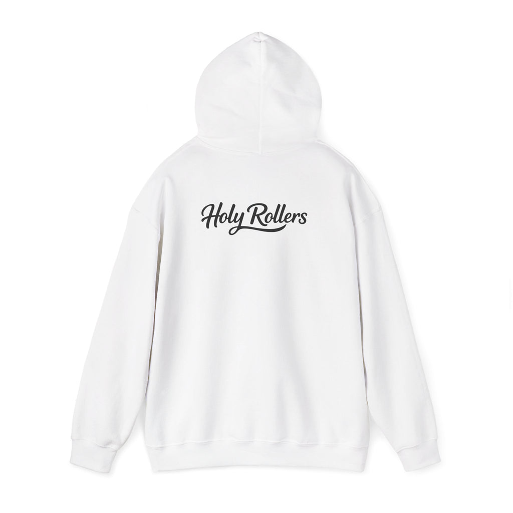 Holy Rollers Christian apparel thumbnail: Holy Rollers faith walking design Hoodie | How We Roll gospel sweatshirt