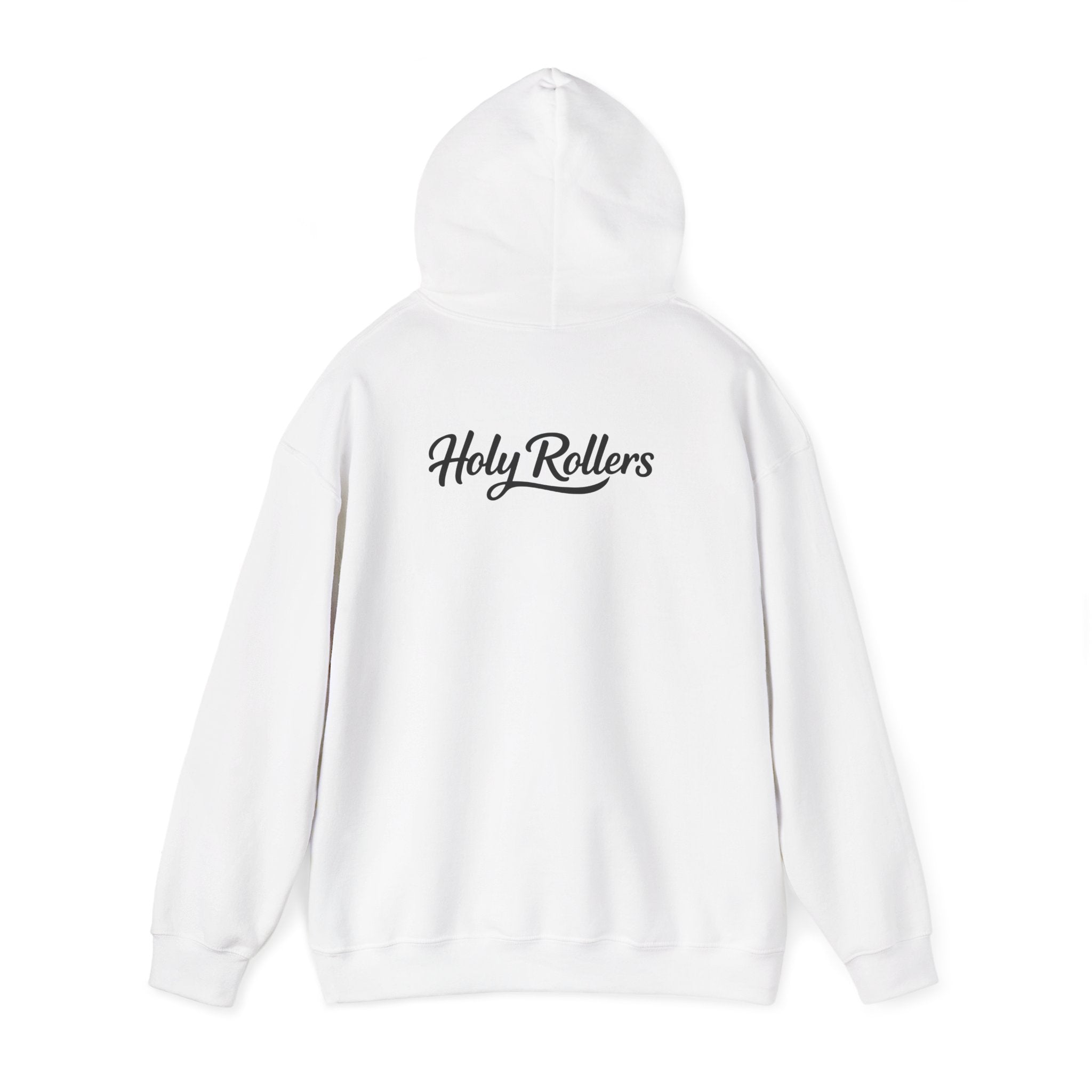 Holy Rollers Christian apparel: Holy Rollers faith walking design Hoodie | How We Roll gospel sweatshirt