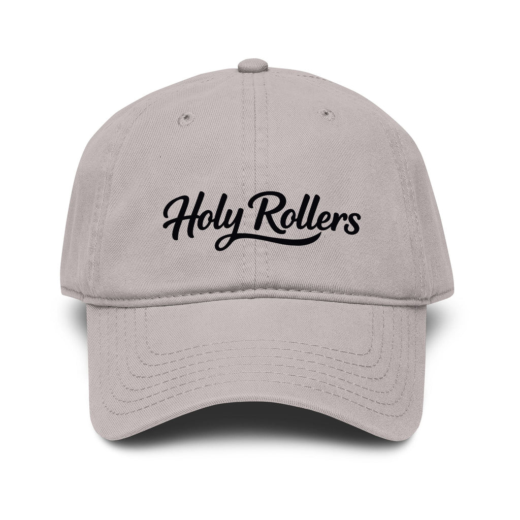 Holy Rollers Christian apparel thumbnail: Holy Rollers Baseball Cap | Script Logo Embroidered Hat