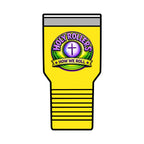 Holy Rollers cross logo Insulated Tumbler | Walk by Faith design Tumbler