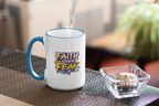 Holy Roller "Faith Over Fear" Logo Mug | Accent Rim & Handle