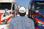 Holy Rollers Foam Trucker Hat | Script Logo, Colored Visor & Mesh on White