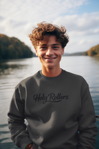 Holy Rollers Sweatshirt — "Made for the Tide, Called for the Kingdom" Christian Crewneck